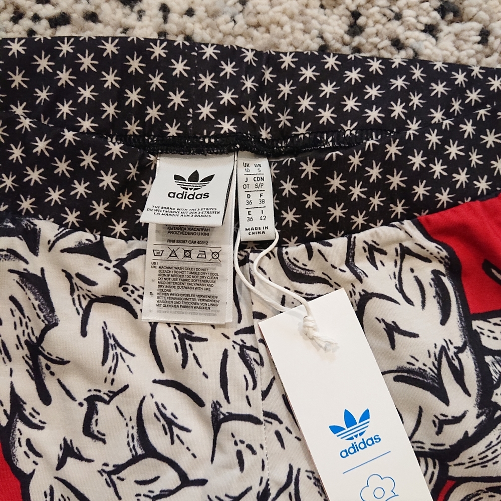 NWT Adidas x Farm Rio pineapple tights leggings - Picture 4 of 4